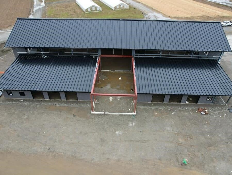 Steel building example 3