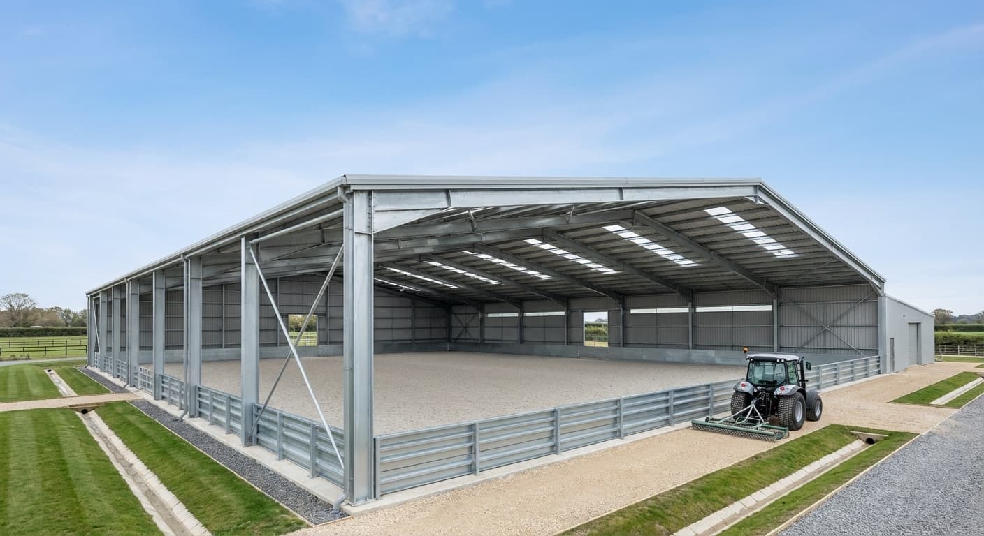 Maintenance Tips for Prefabricated Steel Riding Arena Kits