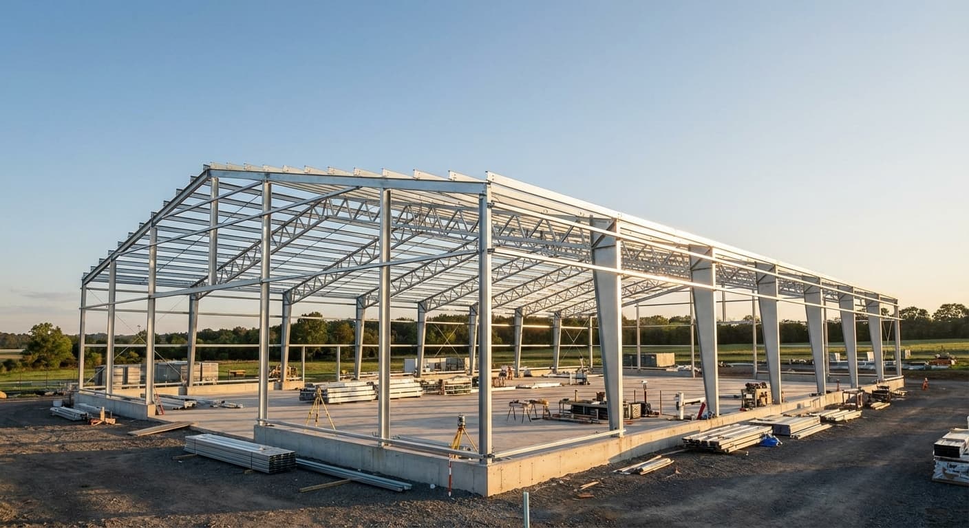 Step-by-Step Prefabricated Steel Arena Construction Guide