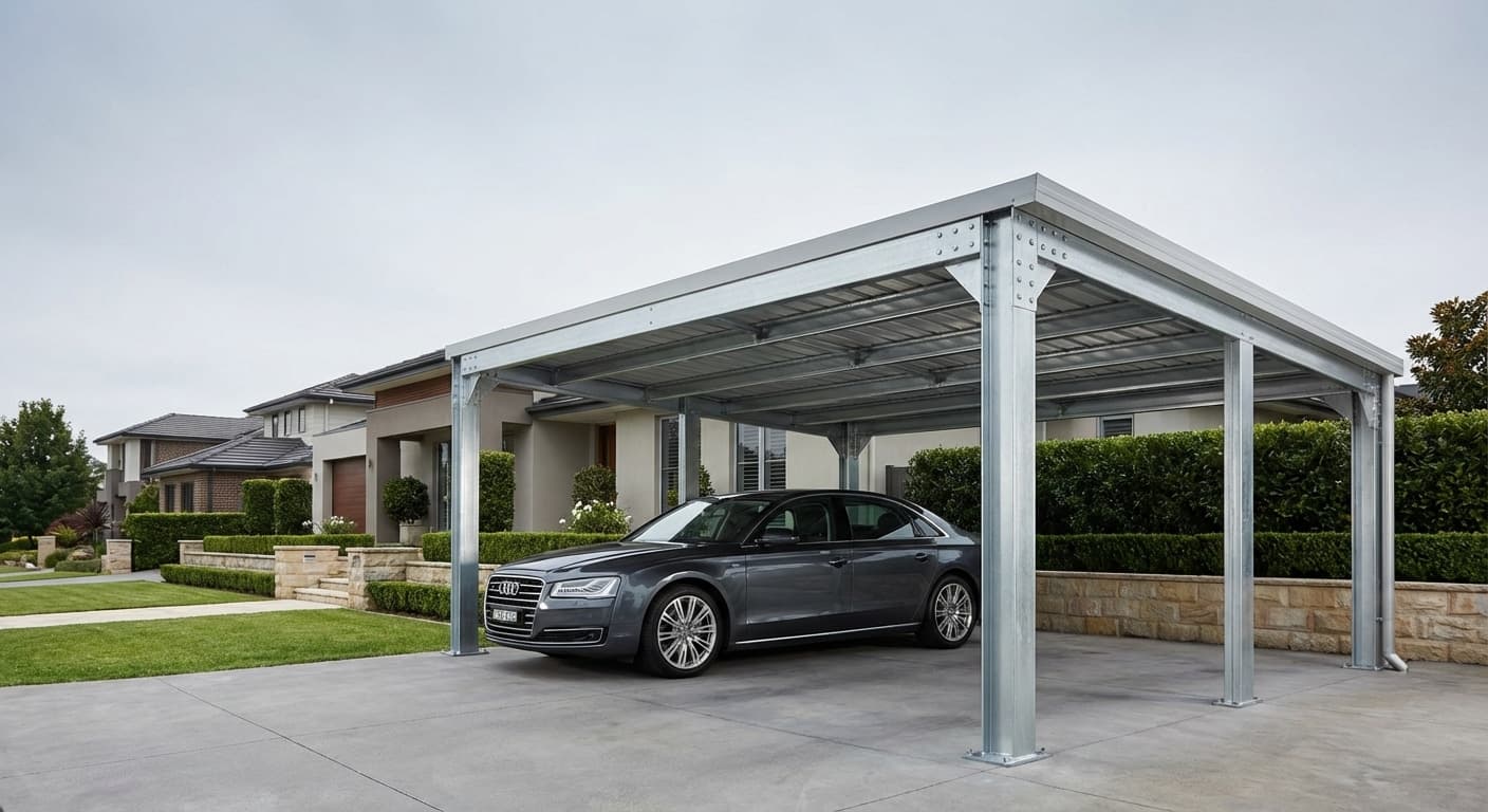 Top Metal Carport Kits for Driveway Protection