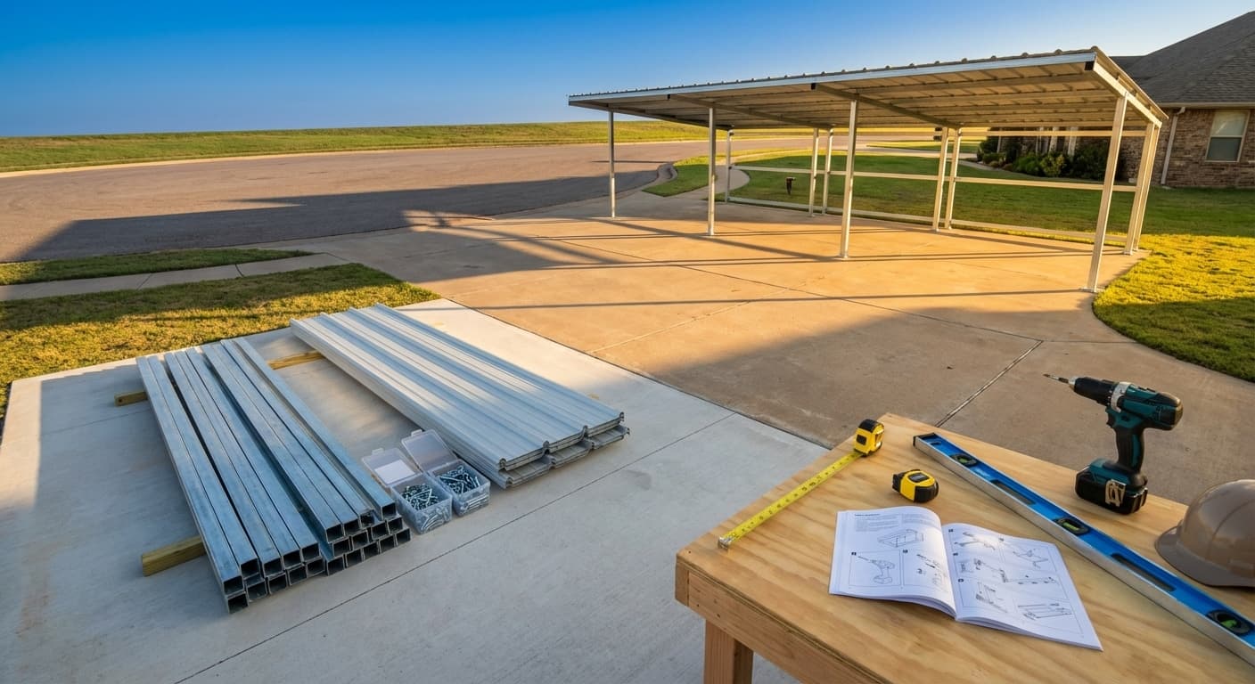 DIY Carport Kit Installation: A Beginner’s Guide