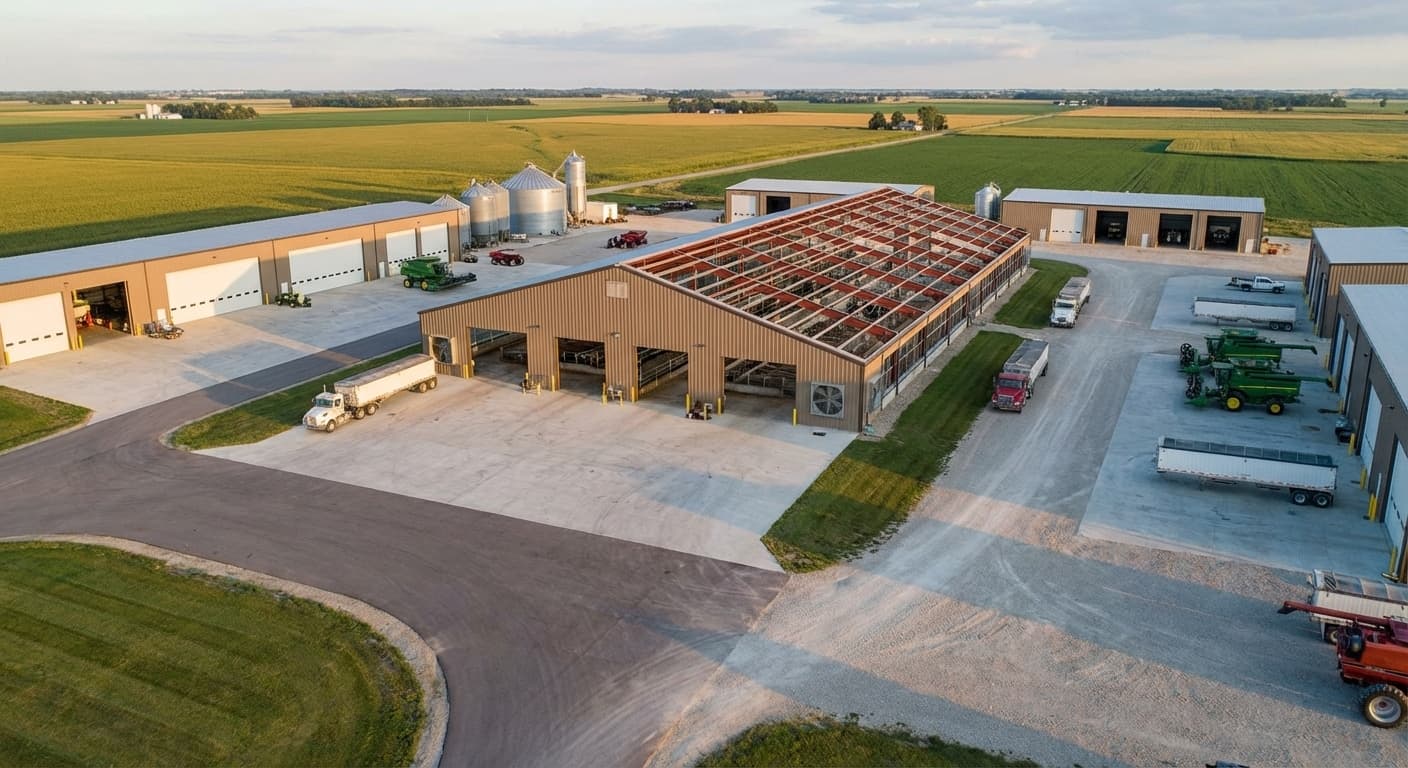 Agricultural Building Size Guide: Match Footprint to Farm Workflow