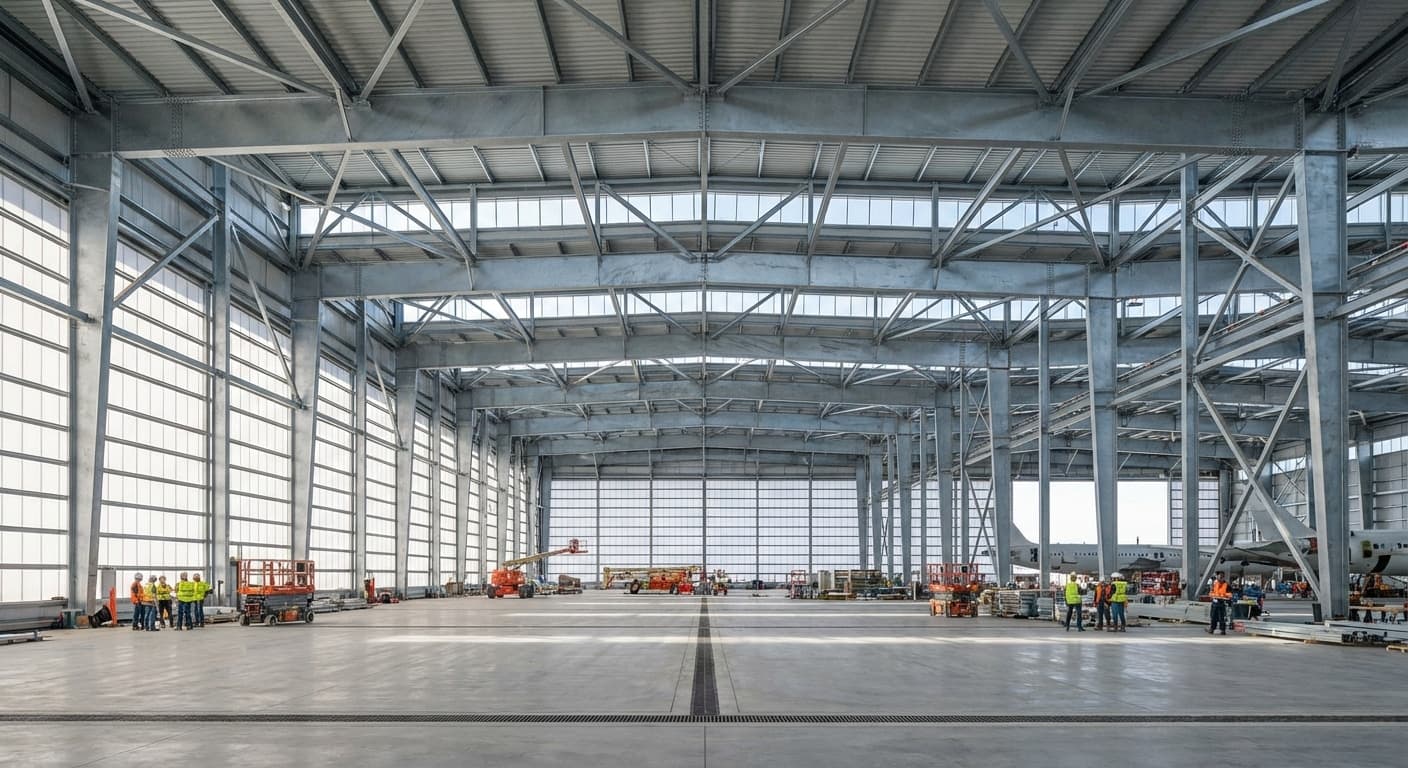 A Complete Guide to Aircraft Hangar Construction: From Planning to Completion