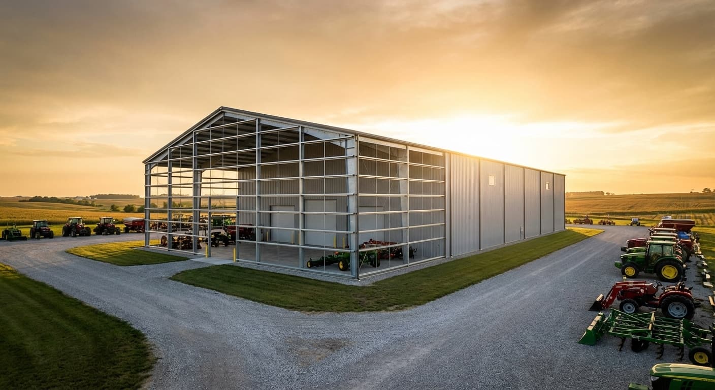 Steel Farm Building Fire Resistance Could Slash Insurance Premiums