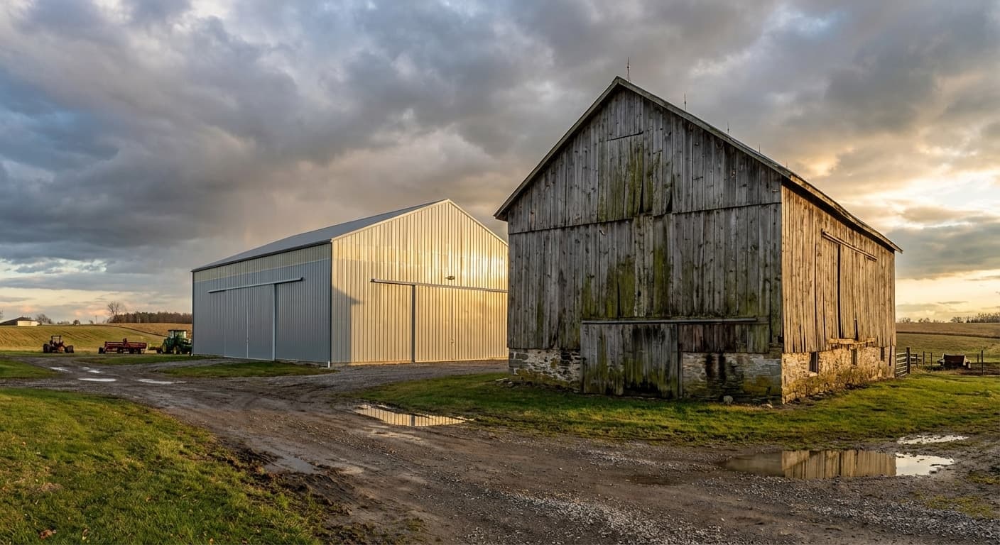 Steel Barn vs Wood Barn Agricultural: Which Survives Your Climate?