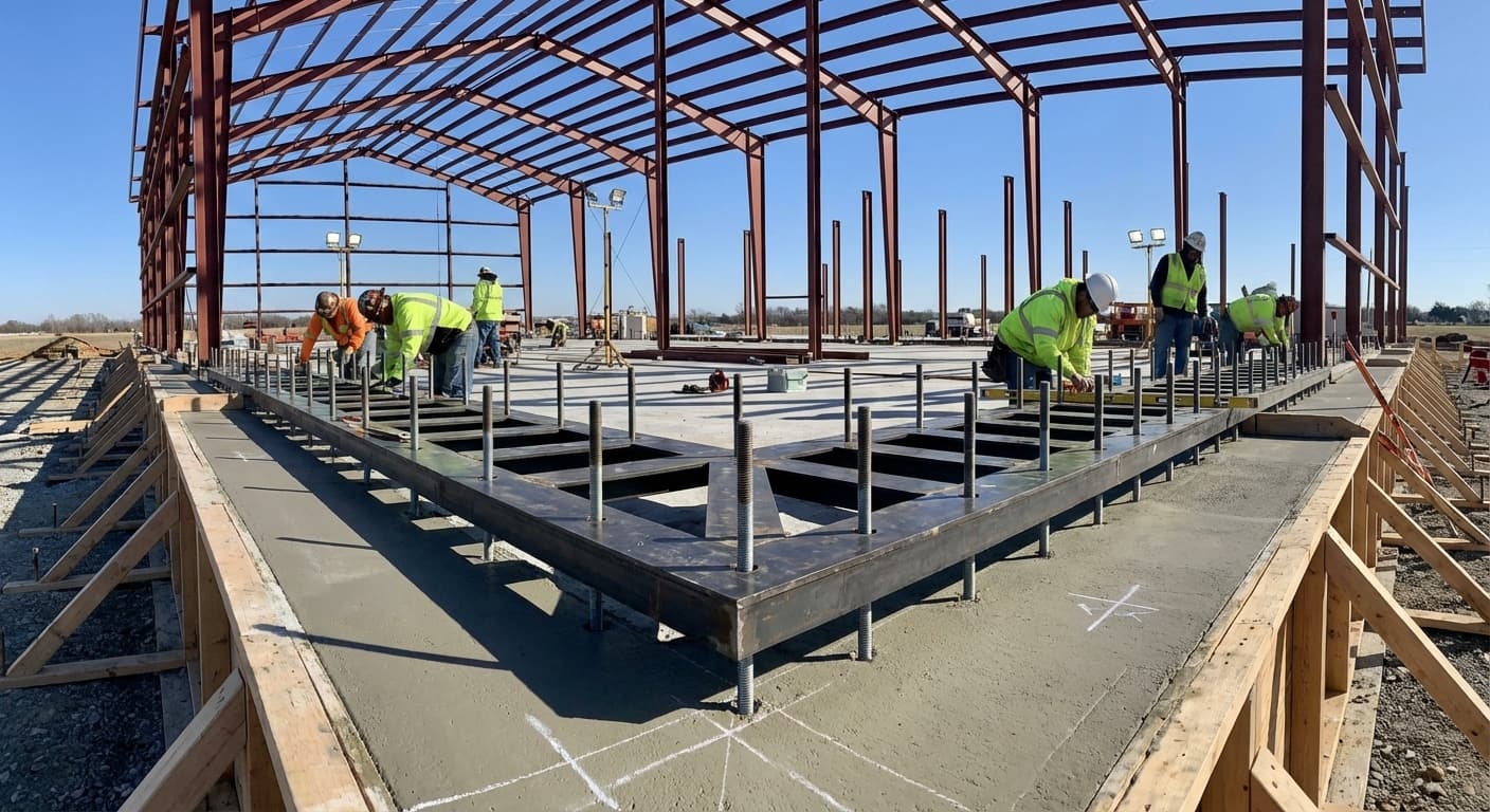 40×80 Steel Barn Kit: Anchor-Bolt Templates That Cut Framing Day Surprises