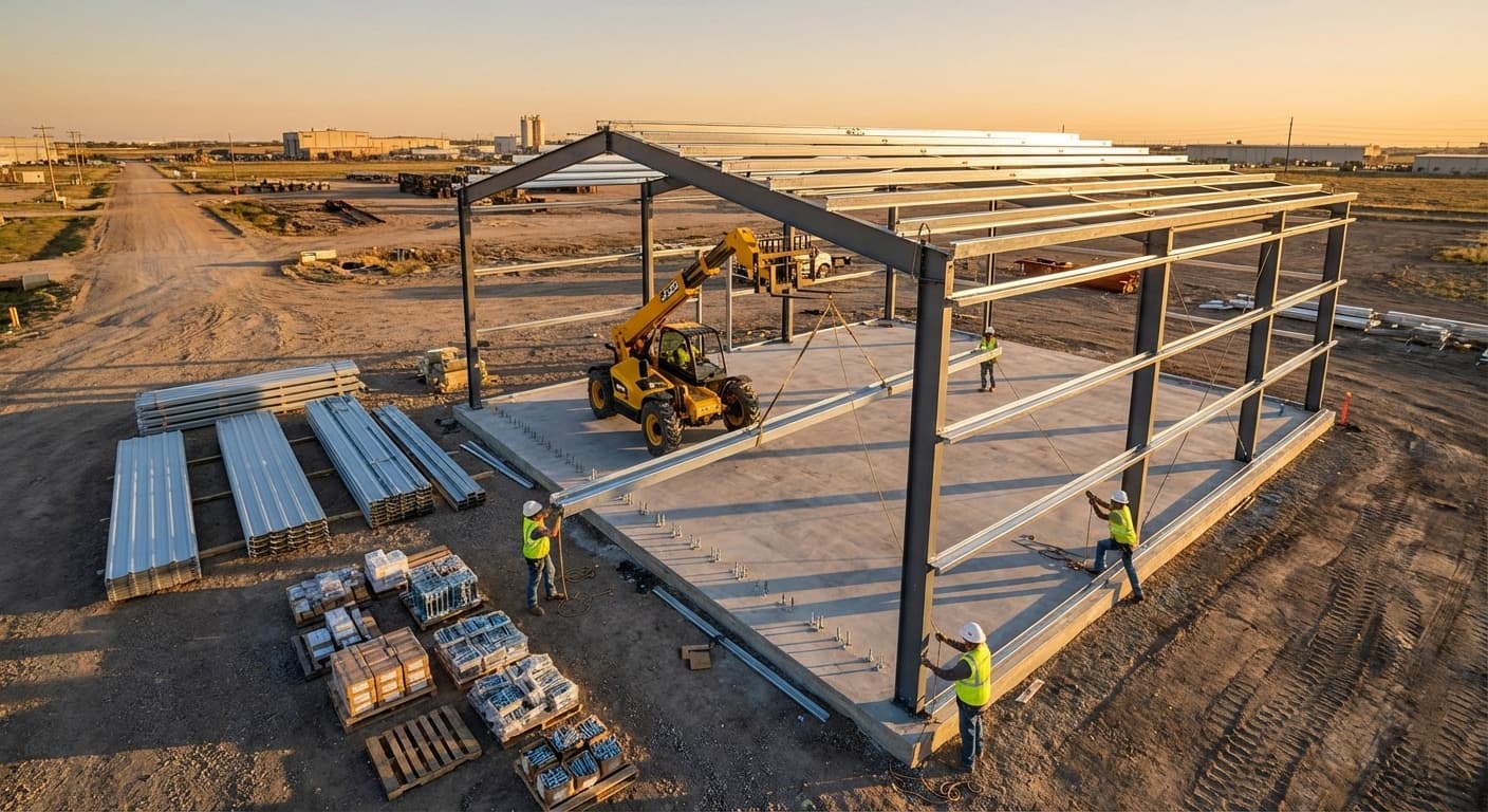 Timeline Truth: How Fast a 30×40 Steel Building Goes Up