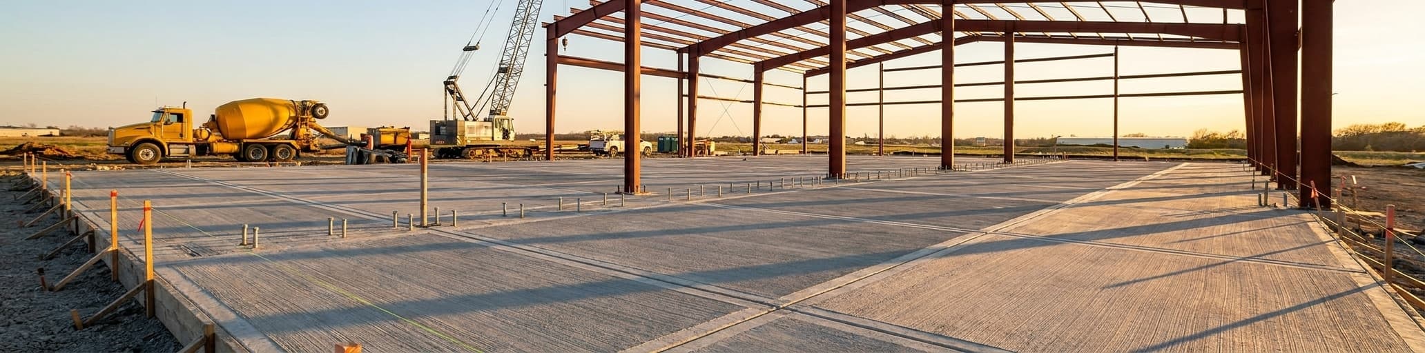 Choosing Concrete Thickness for 30×40 Steel Buildings