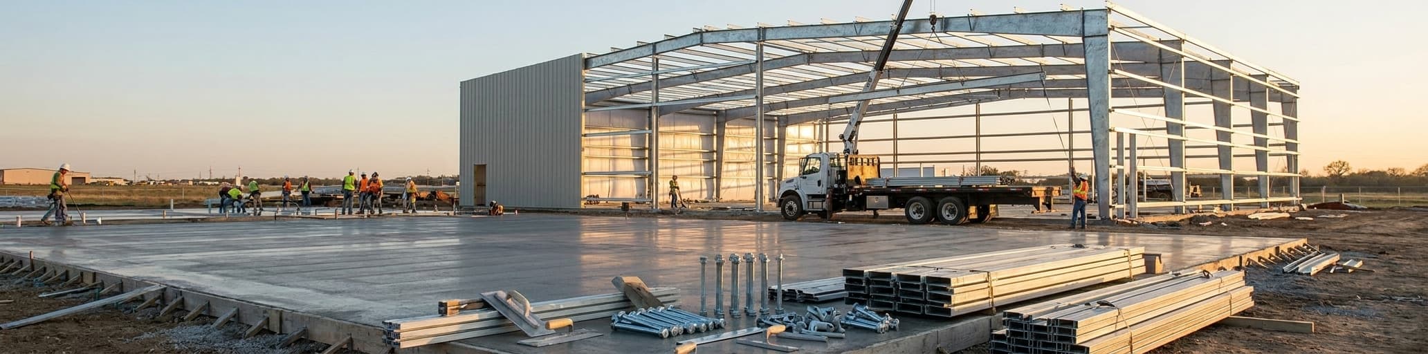 30×40 Metal Building + Concrete Slab Cost Guide 2026