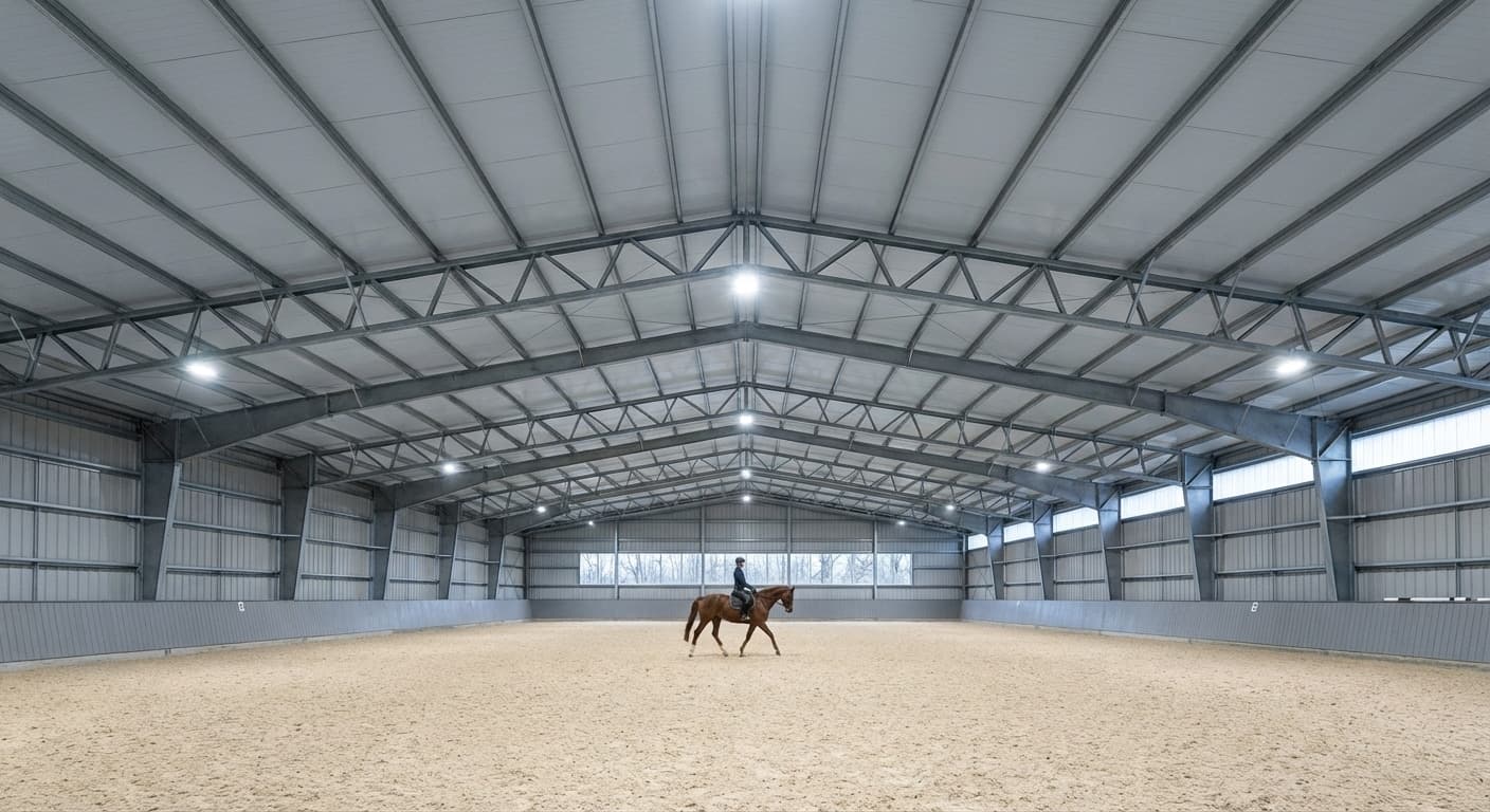 How Much Do Prefabricated Steel Riding Arena Kits Cost?