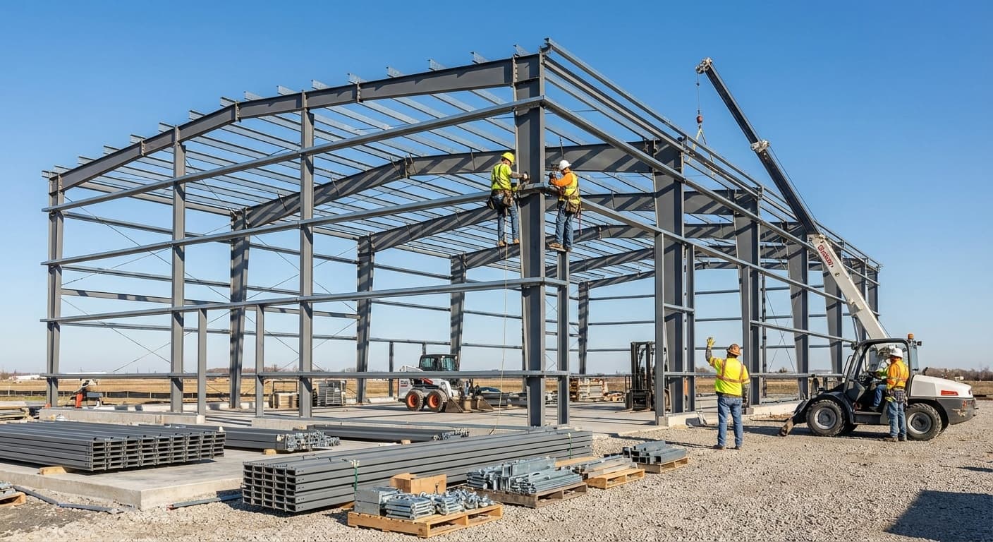 40×80 Building Assembly Time: Weather, Crew Size & Reality Checks