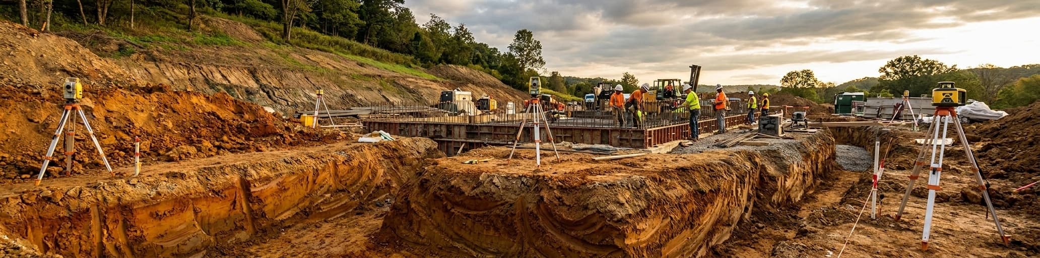 Pittsburgh Steel Building Site Prep: Soil & Foundation Costs