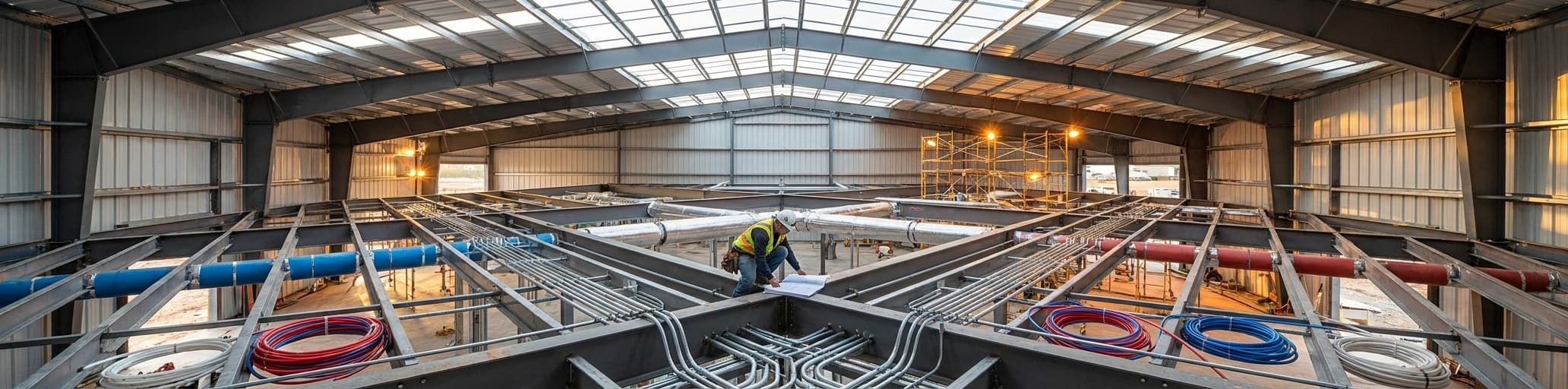 Metal Building HVAC & Utilities: Rough-In Guide
