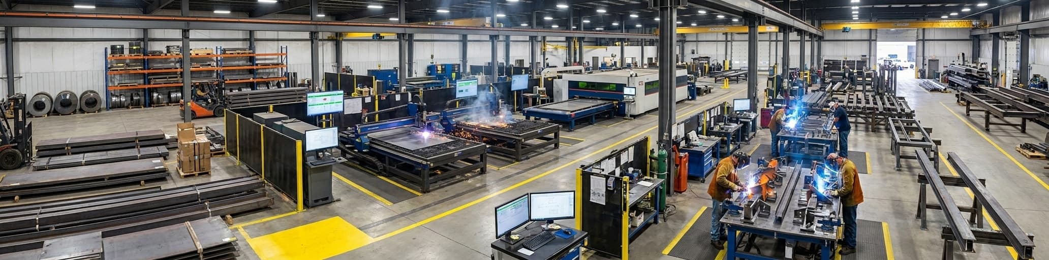 How to Design a Steel Shop for Optimal Workflow