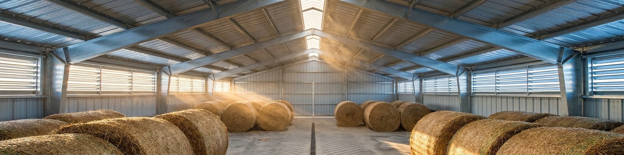 Moisture-Free Hay Storage in a 20×40 Steel Barn: Ventilation Tricks