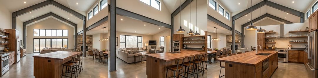 30×40 With Living Quarters (Barndominium)