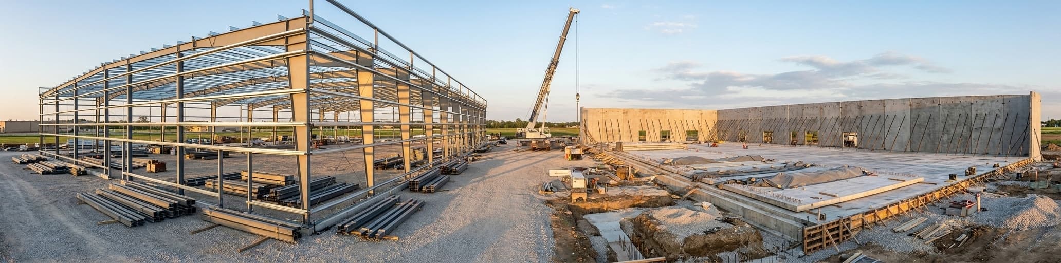 Warehouse Addition Cost: Steel vs. Tilt-Up 2026