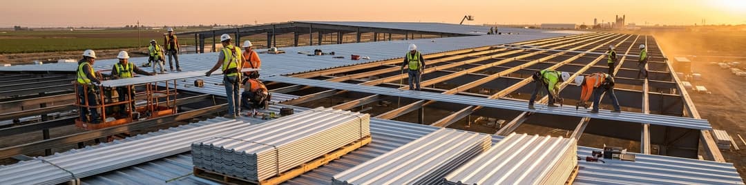 Corrugated Metal Roof Labor: Per-Sq-Ft Rates by Region