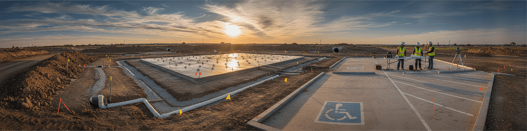Prefab Church Site Prep: Parking & Code Compliance