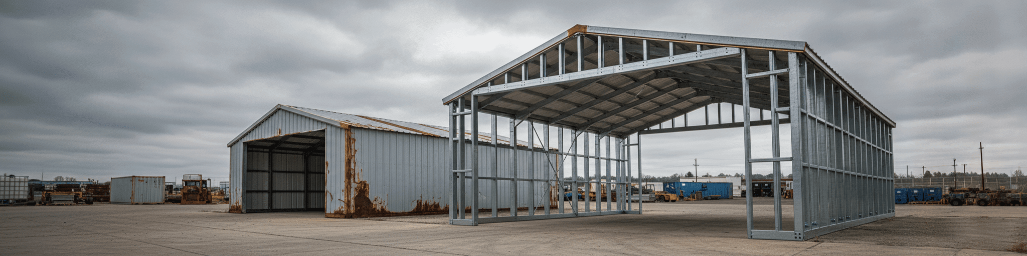 Metal vs. Steel Garages: What’s the Real Difference?