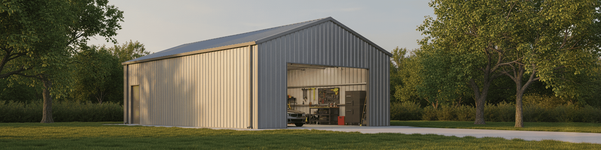 Steel Garages: Kits, Pricing & Buyer’s Guide