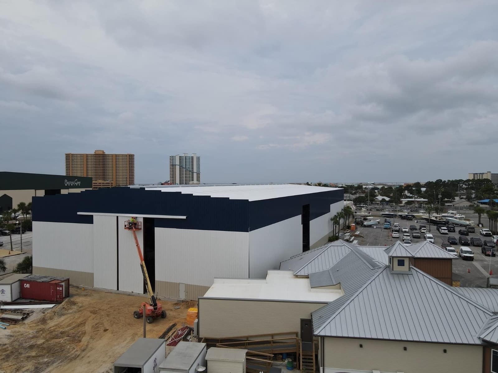 Steel building by National Steel Buildings in Panama City Beach, FL