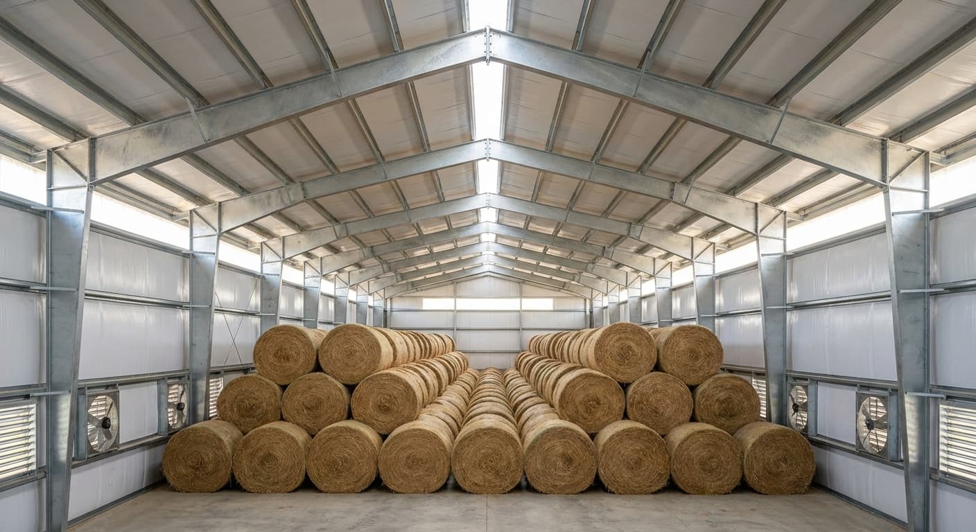 40×80 Hay Storage Building: Moisture Barriers That Protect Nutrient Value