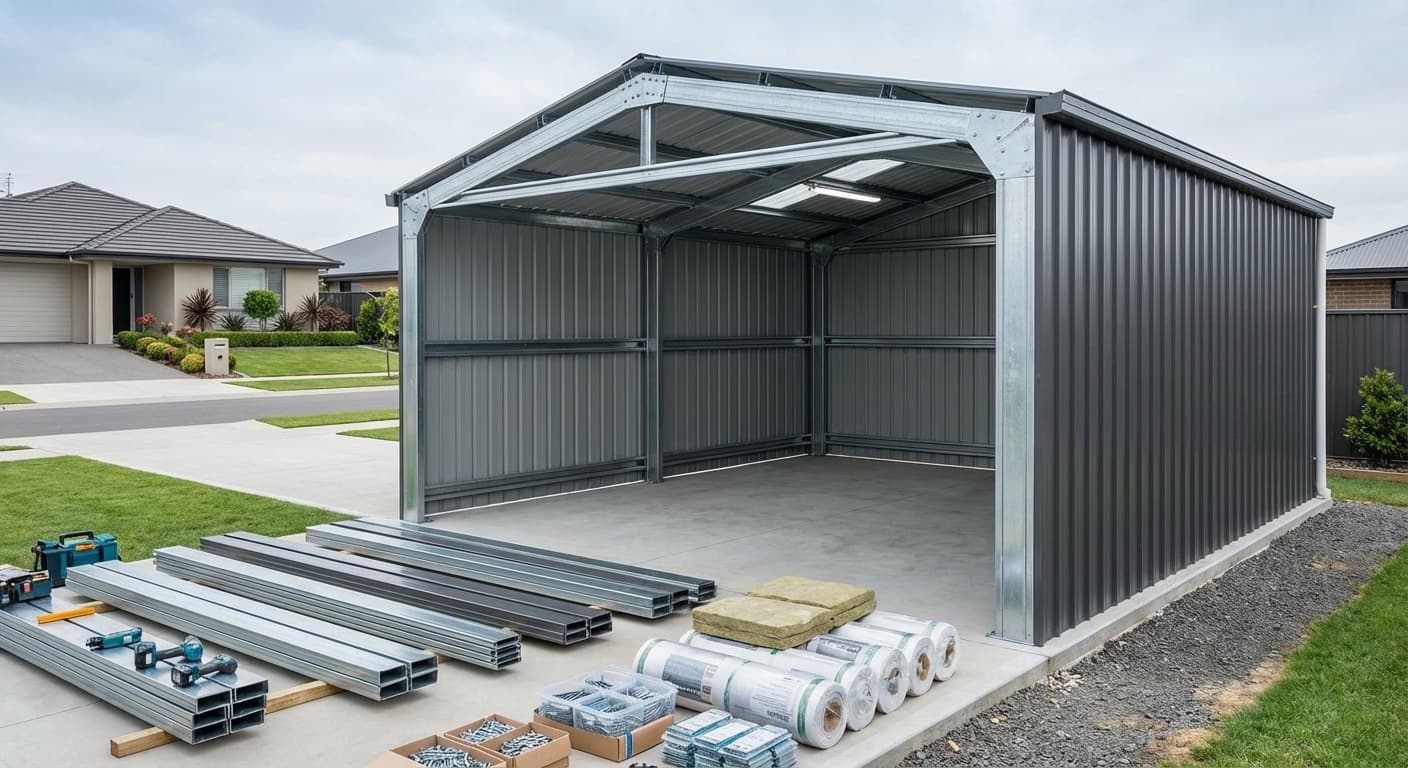 Comparing Steel Garage Kits: Features, Costs, and Installation
