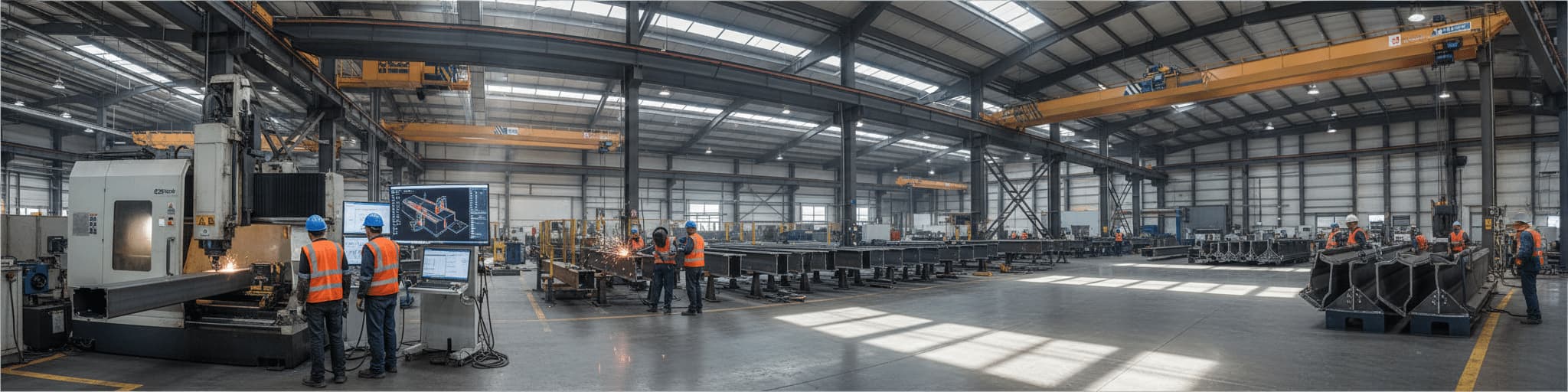 Turnkey Steel Manufacturing: 4 Phases From Spec to Erection