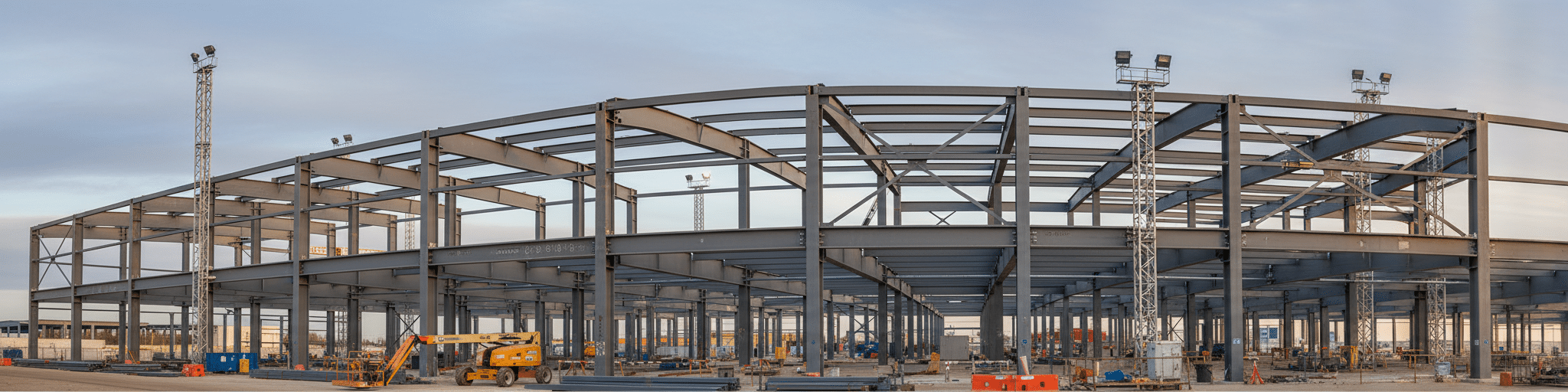 Steel Frame Structures in Buildings