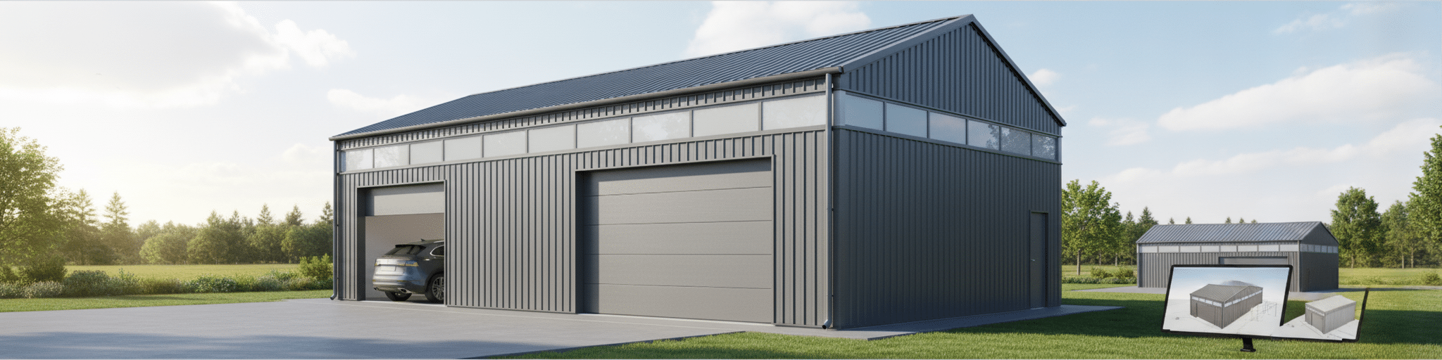 Metal Garage Buildings: Design, Cost, and Features